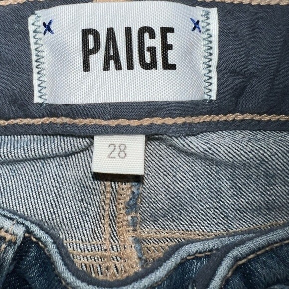 PAIGE | Skyline Ankle Peg Distressed Fray Ankle Step 28 - Picture 7 of 13